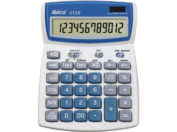 CALCULADORA SOBREMES.IBICO 212X IB410086