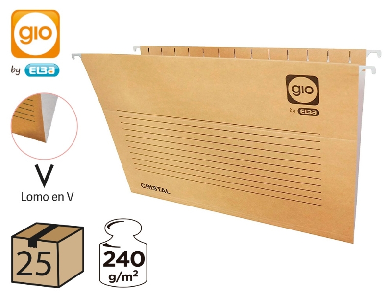 CARPETA COLG.CAJ.Fº LV BIC.GIO 400021953